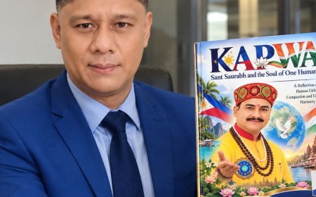 साहित्यिक पहल का 17वां दिन:भाषा और सीमाओं से परे साझा मूल्यों पर आधारित पुस्तक का कवर जारी