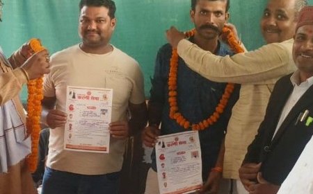 मिर्जापुर में करणी सेना ने 3 नए पदाधिकारी बनाए गए:अरुण पहाड़ी ब्लॉक उपाध्यक्ष और नीरज मझवां विधानसभा महासचिव बने