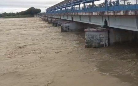 श्रावस्ती में राप्ती का जलस्तर खतरे के निशान से ऊपर:इकौना-जमुनहा के दर्जनों गांव प्रभावित, रास्ते जलमग्न फसल-मकानों को नुकसान; अब तक दो की मौत