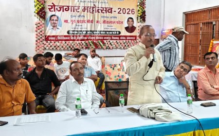 प्रयागराज गंगापार में लगा रोजगार मेला, 657 को मिली नौकरी:1206 बेरोजगार अभ्यर्थियों ने कराया पंजीकरण