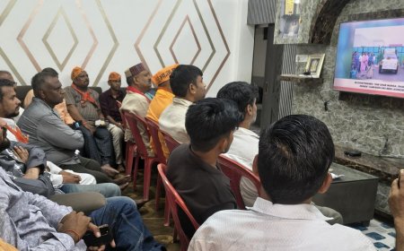 मिर्जापुर में मोदी ने आतंकवाद, नशामुक्ति पर की चर्चा:भाजपा कार्यकर्ताओं ने 138वां एपिसोड सुना, सामाजिक सरोकारों और पर्यावरण पर भी हुई बात