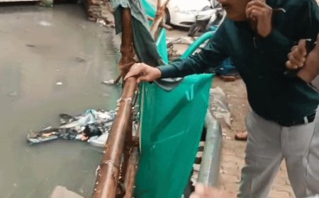 बारिश में जलभराव देखने निकले मेयर, कमिश्नर, डीआईजी:जहां सबसे ज्यादे समस्या थी, वहीं पहुंचे, लोगों से बात की; कहीं पानी नहीं मिला