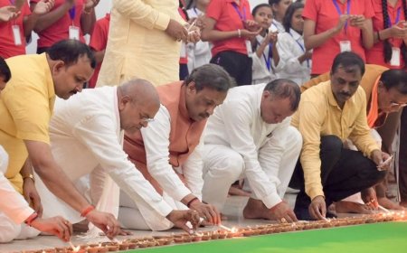 विधायक सांसदों की लगेगी क्लास:सेवा संकल्प अभियान की प्रतिदिन फोटो मुख्यालय भेजनी होगी, तावड़े ने माना दीप प्रज्ज्वलन के भव्य आयोजन में चूक हुई