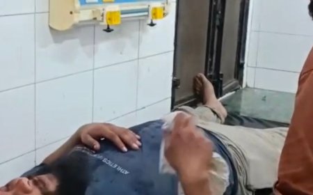 संभल में 1100 रुपए की उधारी को लेकर मारपीट,युवक घायल:दो भाइयों और मां पर मारपीट का आरोप, पुलिस जांच में जुटी