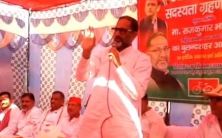 राजकुमार भाटी बोले- सपा जीतेगी 300 से अधिक सीटें:बुलंदशहर में भाजपा सरकार की नीतियों पर साधा निशाना, पूर्ण बहुमत की सरकार बनाने का संकल्प