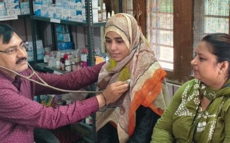 सीआरपीएफ केंद्र में हृदय स्वास्थ्य शिविर:112 लोगों की स्वास्थ्य जांच; पर्याप्त नींद, तनाव मुक्त जीवनशैली को अपनाने पर जोर