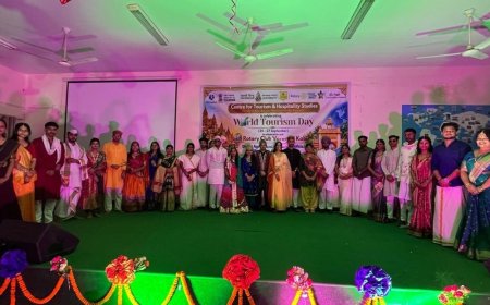 बीएचयू में विश्व पर्यटन दिवस समारोह:'कल्चरल वॉक' रही आकर्षण का केंद्र; 'एक भारत श्रेष्ठ भारत' की झलक दिखी