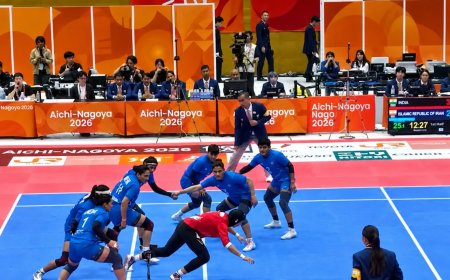 भारत ने ईरान को हराकर जीता कबड्डी का स्वर्ण पदक