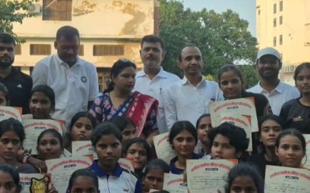 गोरखपुर में बालिका कबड्डी प्रतियोगिता:अंडर-17 में मैना देवी और अंडर-19 में अयोध्या दास गर्ल्स कॉलेज बने विजेता