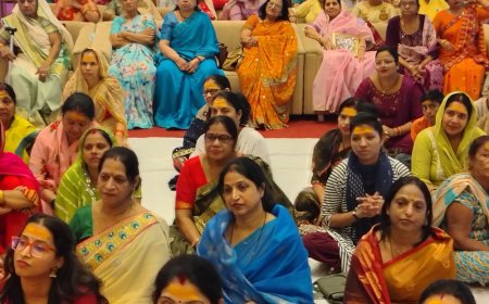 मुरादाबाद में श्रीमद्भागवत कथा:कथावाचक व्योम त्रिपाठी ने दिया धर्म व संस्कार का संदेश