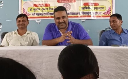 अयोध्या में 8 दिवसीय मनोकार्यशाला संपन्न:डॉ. आलोक बोले- समय पर पहचानें संकेत, अवसाद और तनाव बढ़ाते हैं प्रवृत्ति