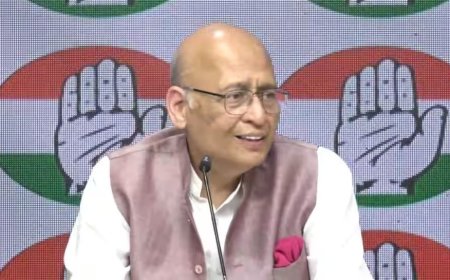 एसआईआर विवाद पर सिंघवी का हमला...