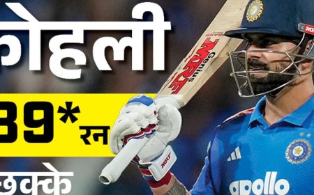 कोहली ने पहली बार एक इनिंग में 9 सिक्स लगाए:सबसे तेज 15 हजार रन बनाने वाले खिलाड़ी बने, भारत में 42वां शतक लगाया
