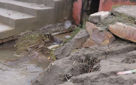 रायबरेली में गंगा में गिर रहा गंदा नाला:जिला प्रशासन ने बनाई जांच समिति, 6 नालों की होगी जांच, 15 दिन में रिपोर्ट तलब