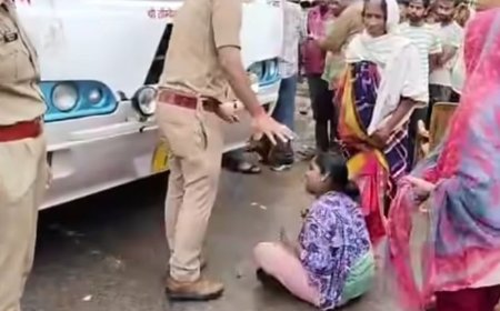 फतेहपुर में मां-बेटी समेत 10 पर मुकदमा दर्ज:बस स्टॉप पर भूमि विवाद को लेकर लगाया था जाम, रस्सी बांधकर दोनों तरफ का रास्ता रोका