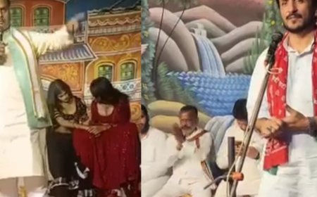 संभल में मंदिर-मस्जिद के बयान पर सियासत गरमाई:रामलीला मंच से सुहैल इकबाल बोले- धार्मिक मंच से सद्भाव और भाईचारे का संदेश जाना चाहिए