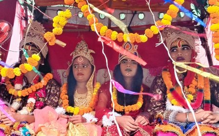 बदोसराय में नागलीला महोत्सव:कंस वध के बाद गूंजे जयकारे, झांकियों का मनमोहक मंचन