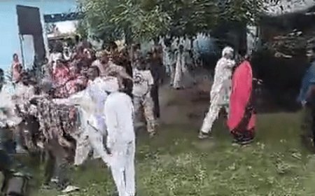अमरोहा में दहेज विवाद में मायके वालों को पीटा:गजरौला में रेलवे ट्रैक पर पत्थरबाजी, 6 घायल; 12 नामजद पर केस दर्ज