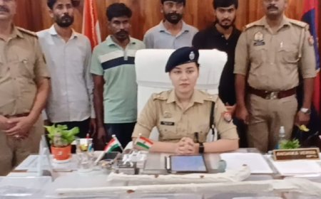 बंद भट्ठे पर अवैध शस्त्र फैक्ट्री का खुलासा:इंस्टाग्राम पर लेते थे ऑर्डर, एटा-कासगंज-बदायूं तक फैला नेटवर्क