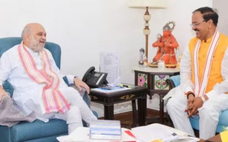 यूपी चुनाव 2027 से पहले अमित शाह से मिले केशव मौर्य, जानिए क्या हुई चर्चा