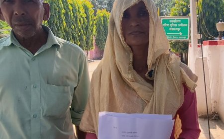 बेटे को मारने के लिए पीछा करने का आरोप:सहारनपुर में ट्रैक्टर-ट्रॉली रोककर दी धमकी, विधवा मां बोली-हमें लड़ाई नहीं, बच्चों की सुरक्षा चाहिए