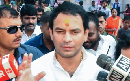 तेज प्रताप के आरोपों पर BJP-कांग्रेस का जवाब