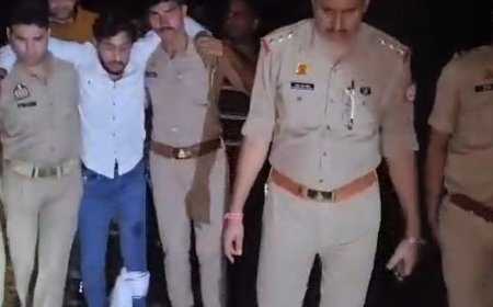 सहारनपुर में गोकशों से पुलिस की मुठभेड़:बेहट में गोकशी की कोशिश कर रहे थे कोशिश, एक के पैर में लगी गोली, एक फरार