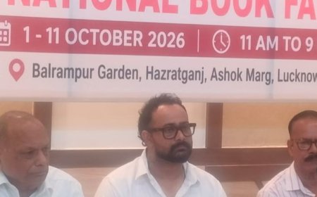 लखनऊ में 11 दिनों तक सजेगा बुक फेयर:1 से 11 अक्टूबर तक राष्ट्रीय पुस्तक मेला , 50 से अधिक प्रकाशक लेंगे हिस्सा
