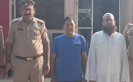 फर्जी डॉक्यूमेंट से मदरसे की मान्यता में 2 गिरफ्तार:1998 का दानपत्र निकला फर्जी, पुलिस जांच में जुटी