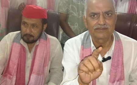 फतेहपुर में सीवर लाइन कार्य पर सपा ने उठाए सवाल:बोले- भाजपा सरकार में विकास कार्य भ्रष्टाचार की भेंट चढ़ रहे