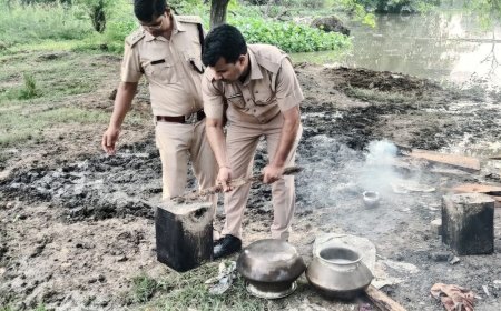 रायबरेली में आबकारी विभाग ने 1500 कुंतल लहन फेंका:2000 लीटर कच्ची शराब पकड़ी, 24 से ज्यादा आरोपी गिरफ्तार