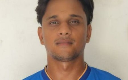 मोहम्मद साहिल ने चैलेंजर्स ट्रॉफी में नाबाद 54 रन बनाए:अमेठी के सरायखेमा के युवा क्रिकेटर ने रोशन किया नाम