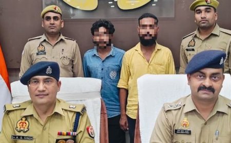 बिजनौर में सरेआम फायरिंग करने वाले दो आरोपी गिरफ्तार:16 सितंबर को विवाद हुआ था, अवैध तमंचा और कारतूस बरामद