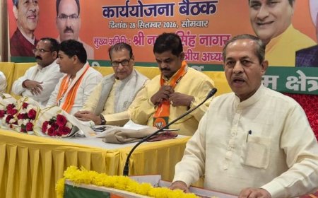 शिक्षक एमएलसी चुनाव के लिए भाजपा ने कमर कसी:मुरादाबाद पहुंचे क्षेत्रीय अध्यक्ष नवाब सिंह नागर; भूपेंद्र चौधरी के समधी हैं प्रत्याशी
