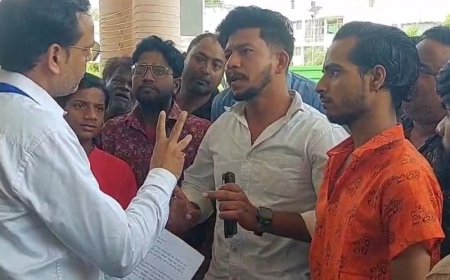 सड़क निर्माण के आदेश कागजों में:वार्ड 36 के लोग नगर निगम पहुंचे, अधिकारियों से की जल्द काम शुरू करने की मांग