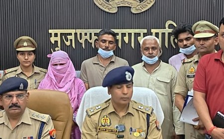 मुजफ्फरनगर में प्रेमी संग रची पति की हत्या की साजिश:जमीन बेचकर 10 लाख देने की हुई डील, पत्नी समेत 4 आरोपी गिरफ्तार