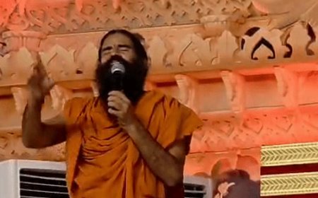 बाबा रामदेव बोले- हिंदुस्तान में सभी कंवर्टेड मुसलमान:मथुरा में कहा- इनके पूर्वज भी राम-कृष्ण, ओवैसी कौम को गुमराह कर रहे