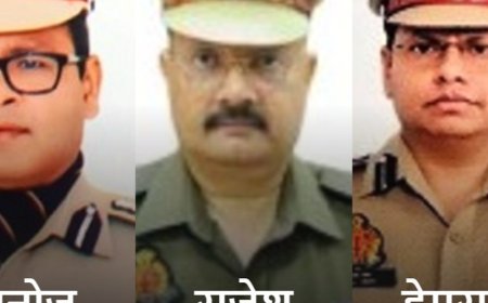 प्रतिनियुक्ति से लौटे मनोज को PAC पश्चिमी जोन की जिम्मेदारी:तीन IPS अफसरों के तबादले, हेमराज मीणा को सुरक्षा मुख्यालय में DIG बनाया गया