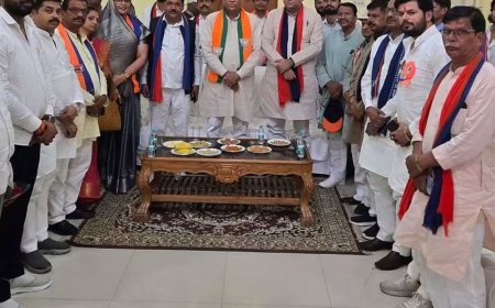 अखिलेश को अपनी पार्टी देखनी चाहिए- आशीष पटेल:ललितपुर में संगठन मजबूत करने और NDA प्रत्याशी जिताने पर चर्चा