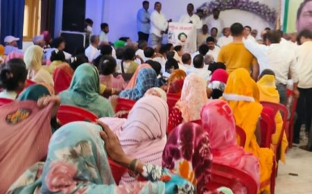 बिजनौर में रालोद का जिला कार्यकर्ता सम्मेलन:संगठन मजबूत करने और युवाओं को पार्टी से जोड़ने पर जोर दिया