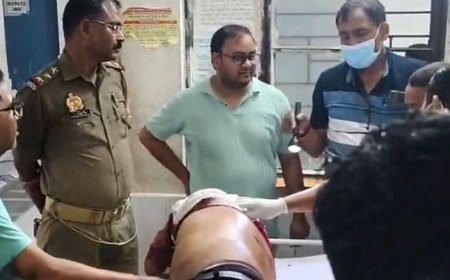 कार में बैंक मैनेजर ने खुद को मारी गोली:हाईवे पर डिवाइडर से टकराई कार, लखनऊ का रहने वाला था