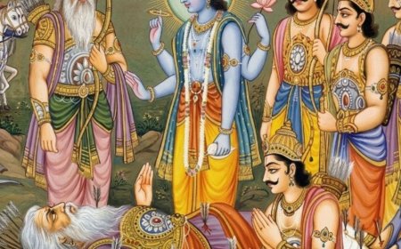पितृ पक्ष 10 अक्टूबर तक:महाभारत में है श्राद्ध का जिक्र; भीष्म पितामह ने युधिष्ठिर को बताया श्राद्ध करने की परंपरा कैसे शुरू हुई