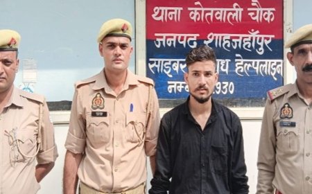 विवाहिता को आत्महत्या के लिए उकसाने का आरोपी देवर गिरफ्तार:शाहजहांपुर में घर में फंदे से लटका मिला था शव, पति समेत 4 के खिलाफ FIR