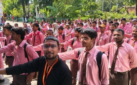 बलरामपुर में नशा मुक्ति कार्यक्रम आयोजित:अरविंद द्विवेदी बोले- जन-जागरूकता बढ़ाना उद्देश्य, समुदाय की सक्रिय भागीदारी जरूरी