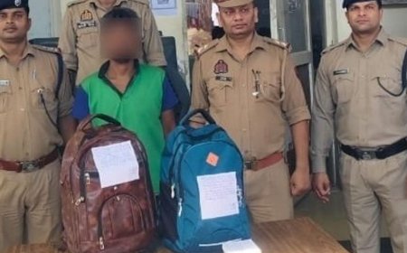 मथुरा में ट्रेन से 12 किलो गांजा बरामद-तस्कर गिरफ्तार:6 लाख रुपए कीमत, दिल्ली ले जा रहा था