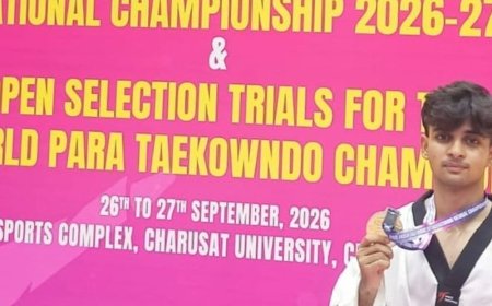 कानपुर के आर्यन ने जीता स्वर्ण पदक:कार्यवाहक सचिव बोले- युवा होंगे प्रेरित, देश का नाम करेंगे रोशन