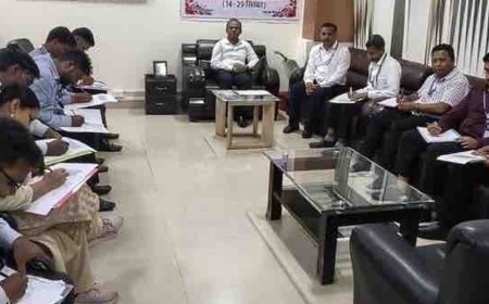 अफसर-कर्मचारियों ने 60 मिनट में दिखाया हिंदी लेखन-अनुवाद कौशल:गोरखपुर एयरपोर्ट में हिंदी पखवाड़ा मनाया, प्रतियोगिता हुई