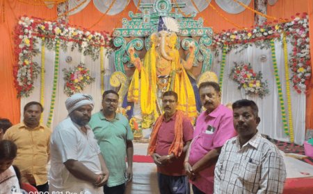 श्रीगणेश प्रतिमाएं जमुनिया बाग में एक बजे एकत्रित होंगी:अयोध्या के चौक, रिकाबगंज चौराहा से विसर्जन के लिए 25 को गुप्तारघाट पहुंचेगीं