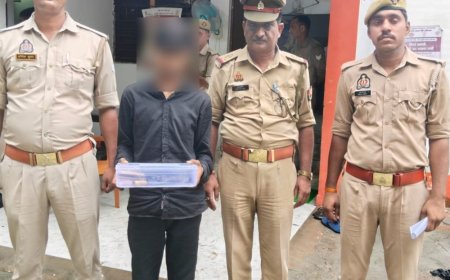 सुल्तानपुर में फायरिंग के मामले में एक आरोपी गिरफ्तार:12 बोर का तमंचा और कारतूस बरामद, 2 आरोपियों पर 25-25 हजार का इनाम