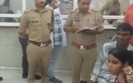 हाथरस में दो पक्षों में जमकर मारपीट, 9 घायल:पुलिस ने घायलों का कराया डॉक्टरी परीक्षण, इलाके में जातीय तनाव